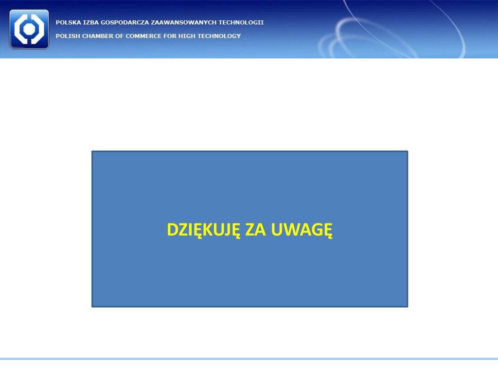 POLSKA IZBA GOSPODARCZA ZAAWANSOWANYCH TECHNOLOGII Ppt Pobierz